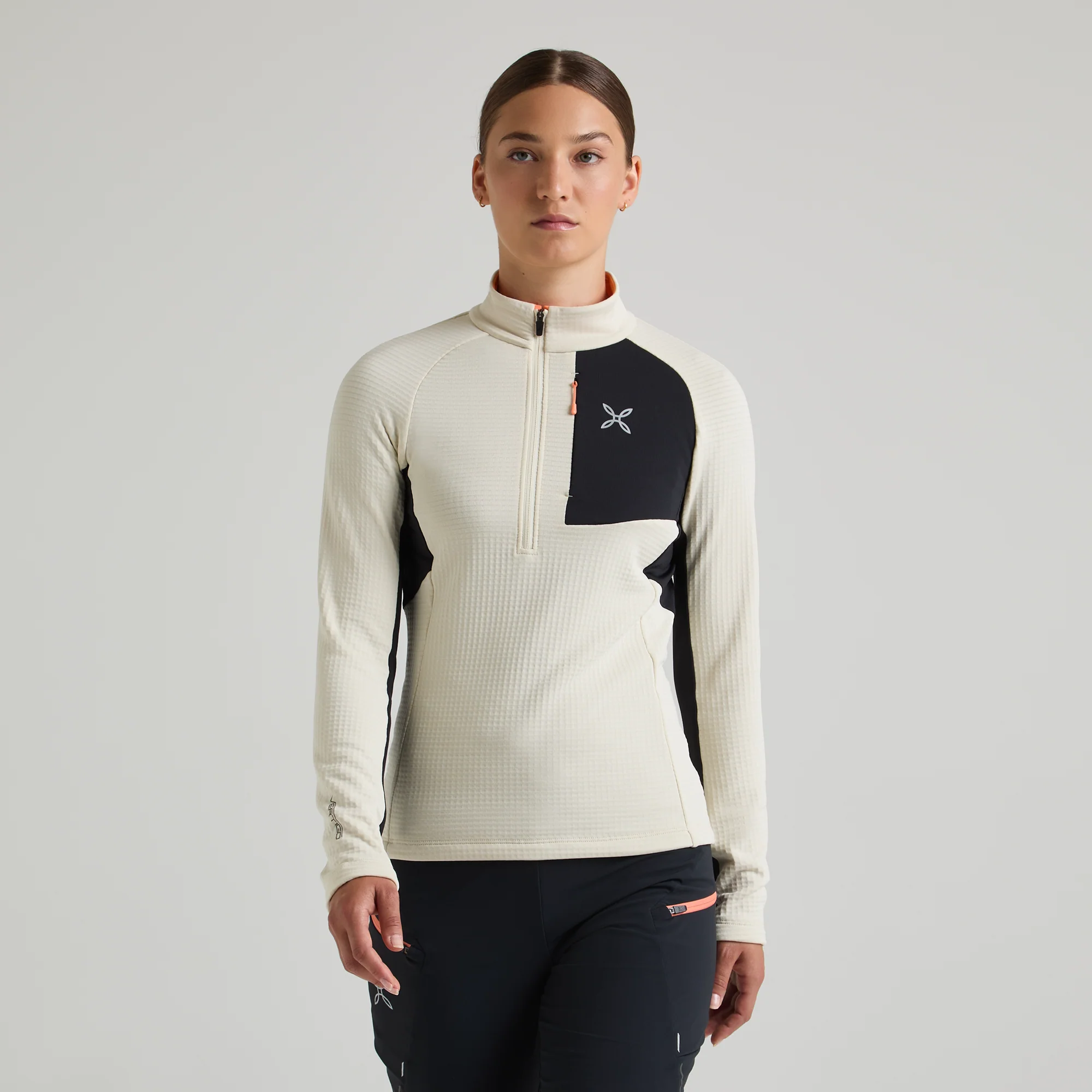 STRETCH COLOR 3 ZIP MAGLIA W.